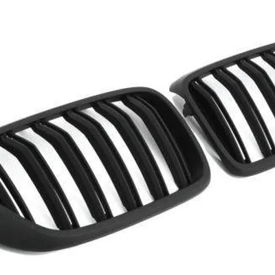 Grill (nerki) bmw 6 g32 double matt black