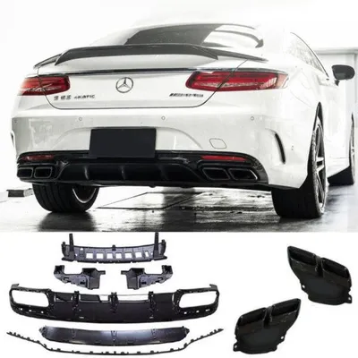 Dyfuzor mercedes s-kl c217 a217 look s63 amg desig