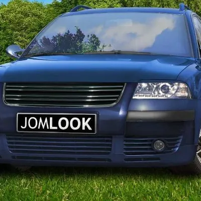 Grill bez znaczka vw passat 3bg black- chrom