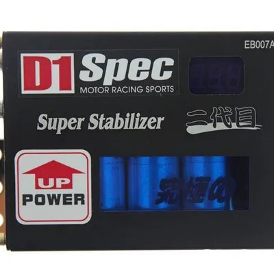 Stabilizator napięcia D1Spec z wyświetlaczem Black