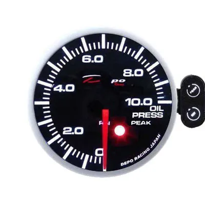 Zegar depo pk 52mm - oil pressure