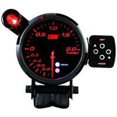 Zegar auto gauge peak 80mm - turbo electric -1 do 2 bar