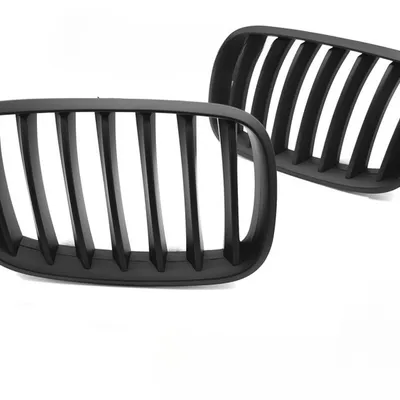 Grill Atrapa Przednia BMW X5 E70 / X6 E71 2007–2014 Matt Black