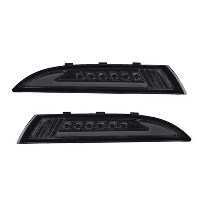 Front Indicators LED Bar Smoke VW SCIROCCO III 2008-2017