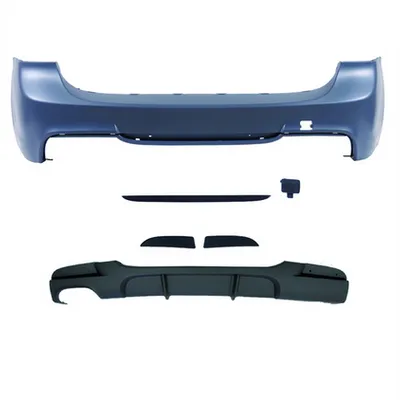 Tylny zderzak sport zestaw z dyfuzorem BMW 3 E91 2005-2011