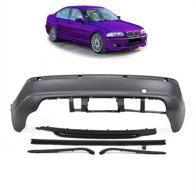 Tylny zderzak sport zestaw z dyfuzorem BMW 3 E46 1998-2005