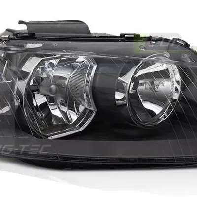 Reflektor czarny prawy tyc pasuje do Audi A3 8p 03-08