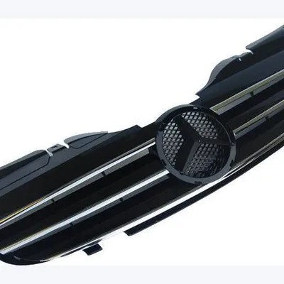 Grill przedni mercedes slk r170 black chrom