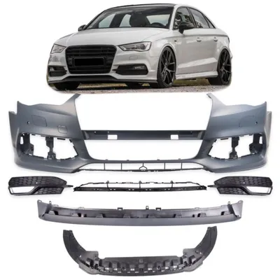 Zderzak audi a3 8v sedan 13-15 pdc sra s-line look