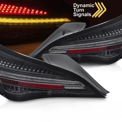 Lampy Tylne LED Diodowe do Mercedes CLA C117 13-16 black