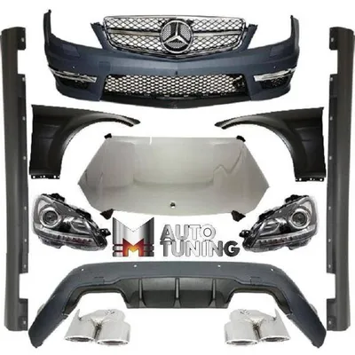 Mercedes W204 (2007-2014) Facelift C63 AMG Design
