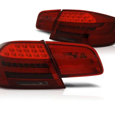 Lampy diodowe bmw e92 06-10 red smoke led bar