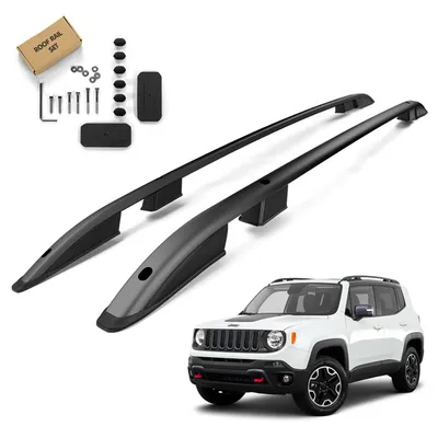 Relingi dachowe Jeep Renegade I BU  2014- Czarny