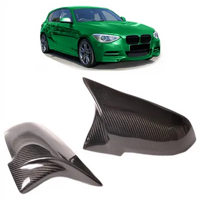Zestaw osłon lusterek bocznych Carbon BMW 1 F20 F21 2 F22 F23 F87 3 F30 F31 4 F32 F33 F36 X1 E84 2012-2019