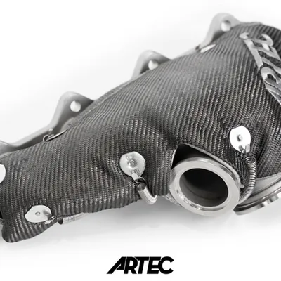 Mitsubishi Lancer Evo 4-9 4G63 Low Mount V-Band (Reverse Rotation) Osłona termiczna