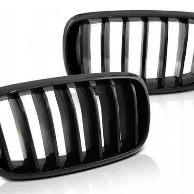 Grill przedni BMW X5 F15 13-18 BLACK POŁYSK