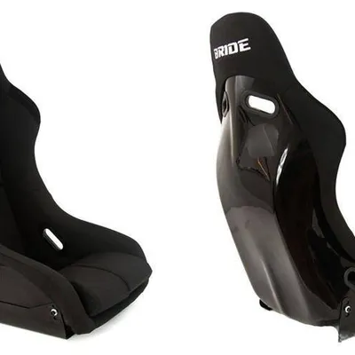 Fotel sportowy GTR Welur Bride Black