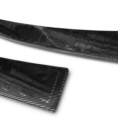 Nakładka na zderzak tylny do Volkswagen Transporter T6 (Carbon Fiber)