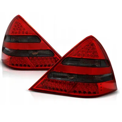Lampy Diodowe Mercedes R170 Slk 96-04 Red Smoke