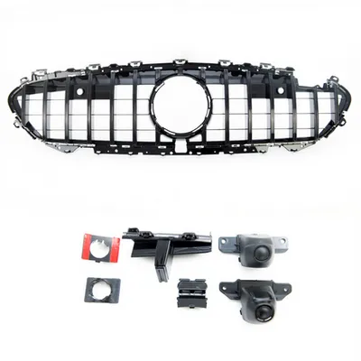 Grill sportowy GT Gloss Black Camera MERCEDES CLS C257 2018-obecnie