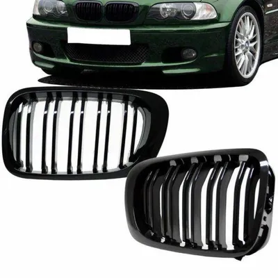 Grill (nerki) bmw e46 99-03 cabrio coupe połysk pd