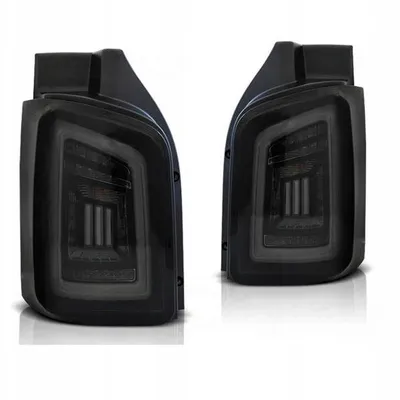 Lampy tylne diodowe VW T5 Transporter black 03-15