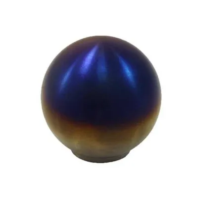 Aluminiowa gałka zmiany biegów Uniwersalna Typ C Titanium Blue