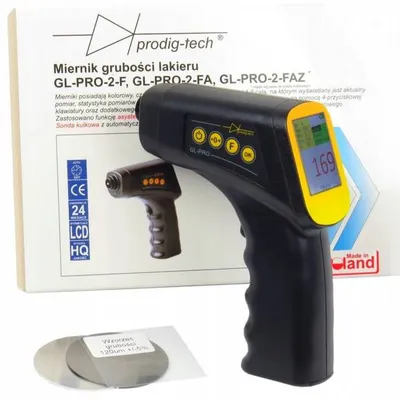 Miernik, tester grubości lakieru GL-PRO-2-FA