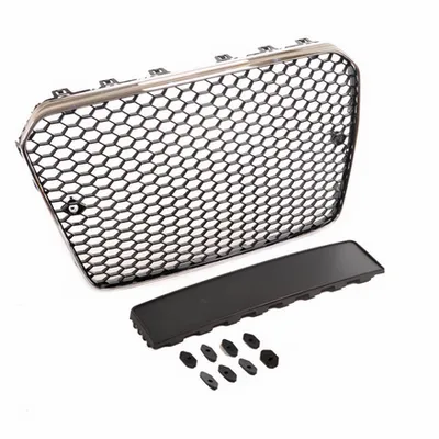 Grill sportowy Chrome & Black W/O PDC AUDI A5 Facelift 2011-2016
