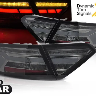 Tylne lampy LED Bar Smoke SEQ Audi A5 2011–2016