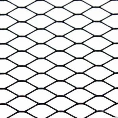 Siatka ALU Diamond Black 120x40cm