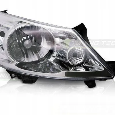 Lampa prawa reflektor black do Jumpy EXpert Scudo
