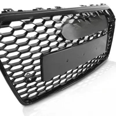 Grill sportowy Glossy Black PDC pasuje do Audi A7 C7 4G 2014–2018