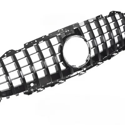Grill sport glossy black mercedes cls c257 18-23
