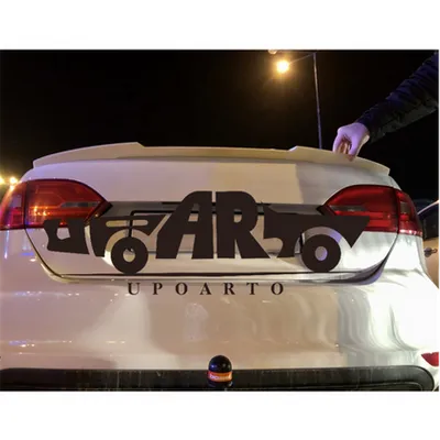 Lotka Lip Spoiler Gloss Black VW JETTA IV 2012-2018