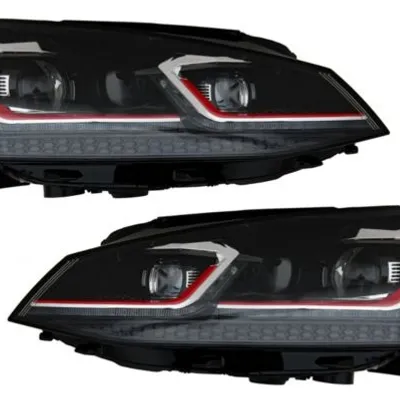 Lampy przednie led vw golf 7 12-17 look 7,5 gti