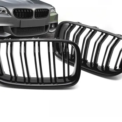 Grill Sport Glossy Black Double Bar – BMW F10 / F11 2010–2016