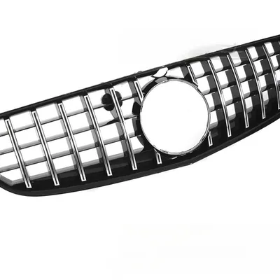 Grill Mercedes S-Class C217 / A217 2014–2020 Sport Style Chrome Black – GT Style