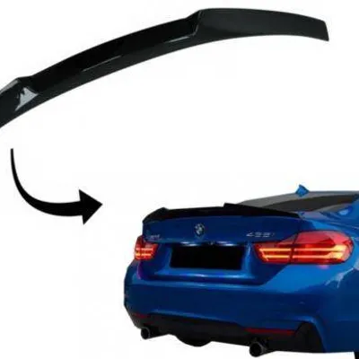 Spoiler bmw f32 look m4 14- abs glossy black