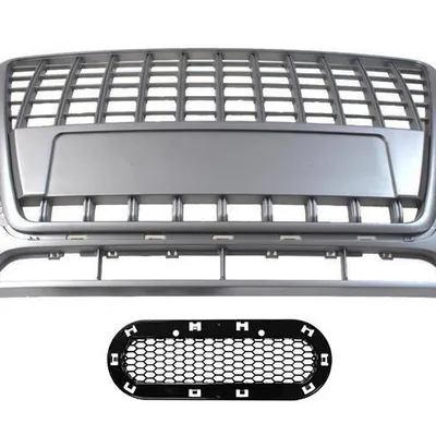 Grill audi q5 8r silver (09-12) pdc