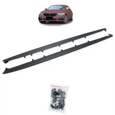Dokładka BMW 5 G30 G31 Progi Matt Black
