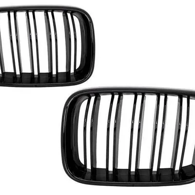 Grill ( nerki) bmw e83 07-10 czarny połsyk