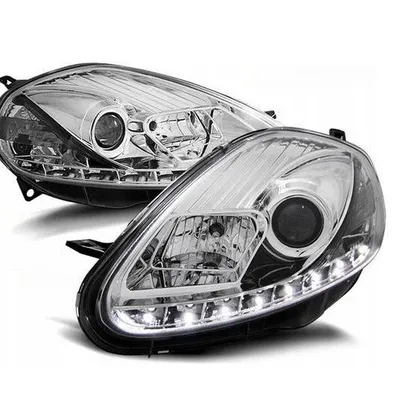Reflektory lampy przednie Fiat Grande Punto Daylig