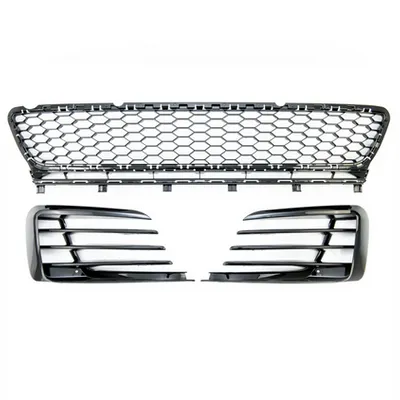 Grill oraz kratki halogenów Golf 7 GTi 2013-2017 Gloss Black