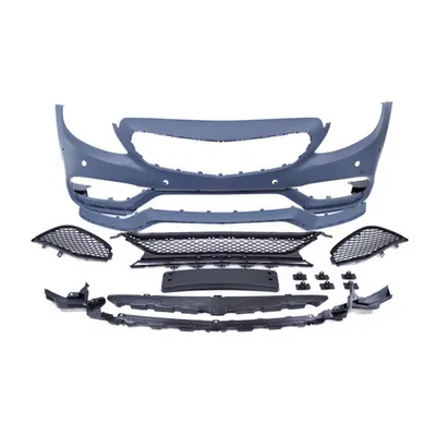 Przedni zderzak sport PDC Grille MERCEDES C-Class W205 S205 C205 przed liftem 2015-2018