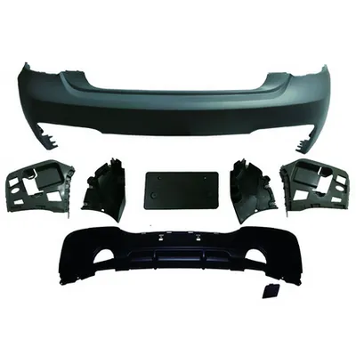 Tylny zderzak sport zestaw z dyfuzorem BMW 1 F20 F21 przed liftem 2011-2015