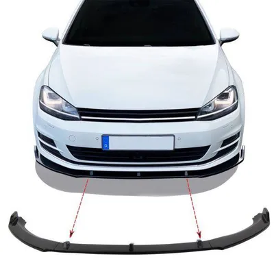 Dokładka spoiler vw golf 7 12- czarny połysk