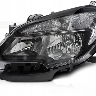 Lampa lewa reflektor black do Opel Mokka 12-16