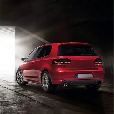 Zestaw Lamp Tylnych Dynamic LED Smoke VW GOLF VI 2008-2013