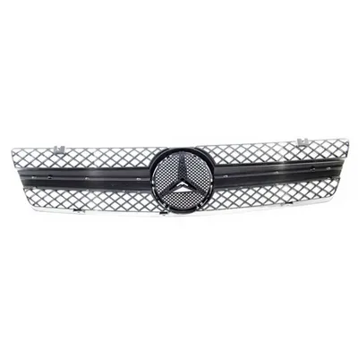 Grill sportowy Chrome & Silver MERCEDES SL R129 1989-2001